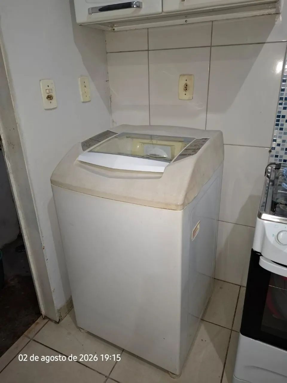 Máquina de lavar Brastemp 8 kg