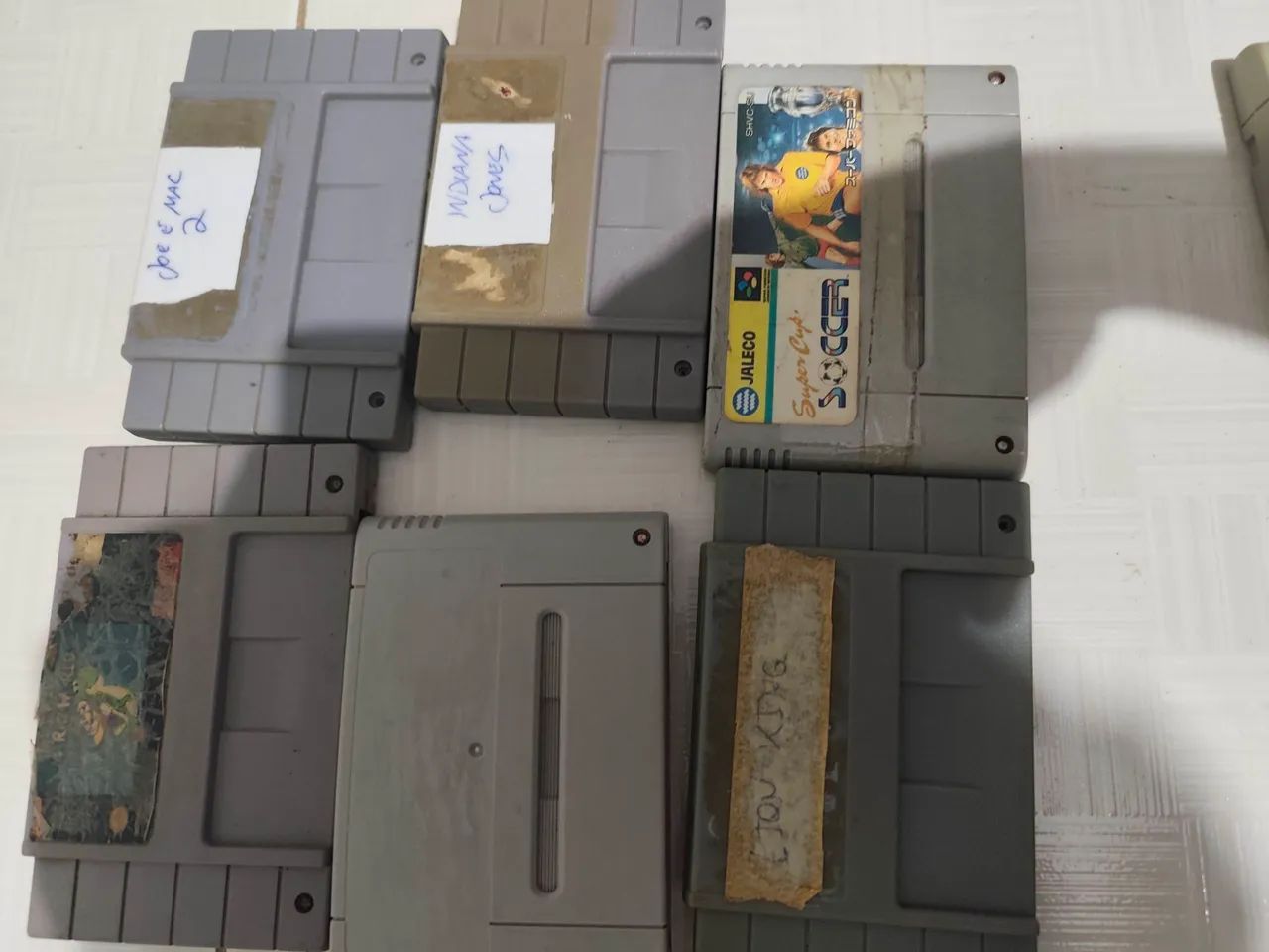 Cartuchos de super nintendo