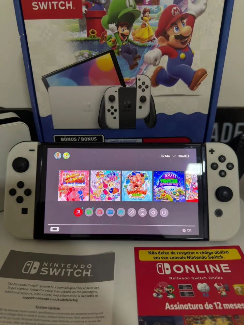 Nintendo Switch Oled Desbloqueado  - Foto 2