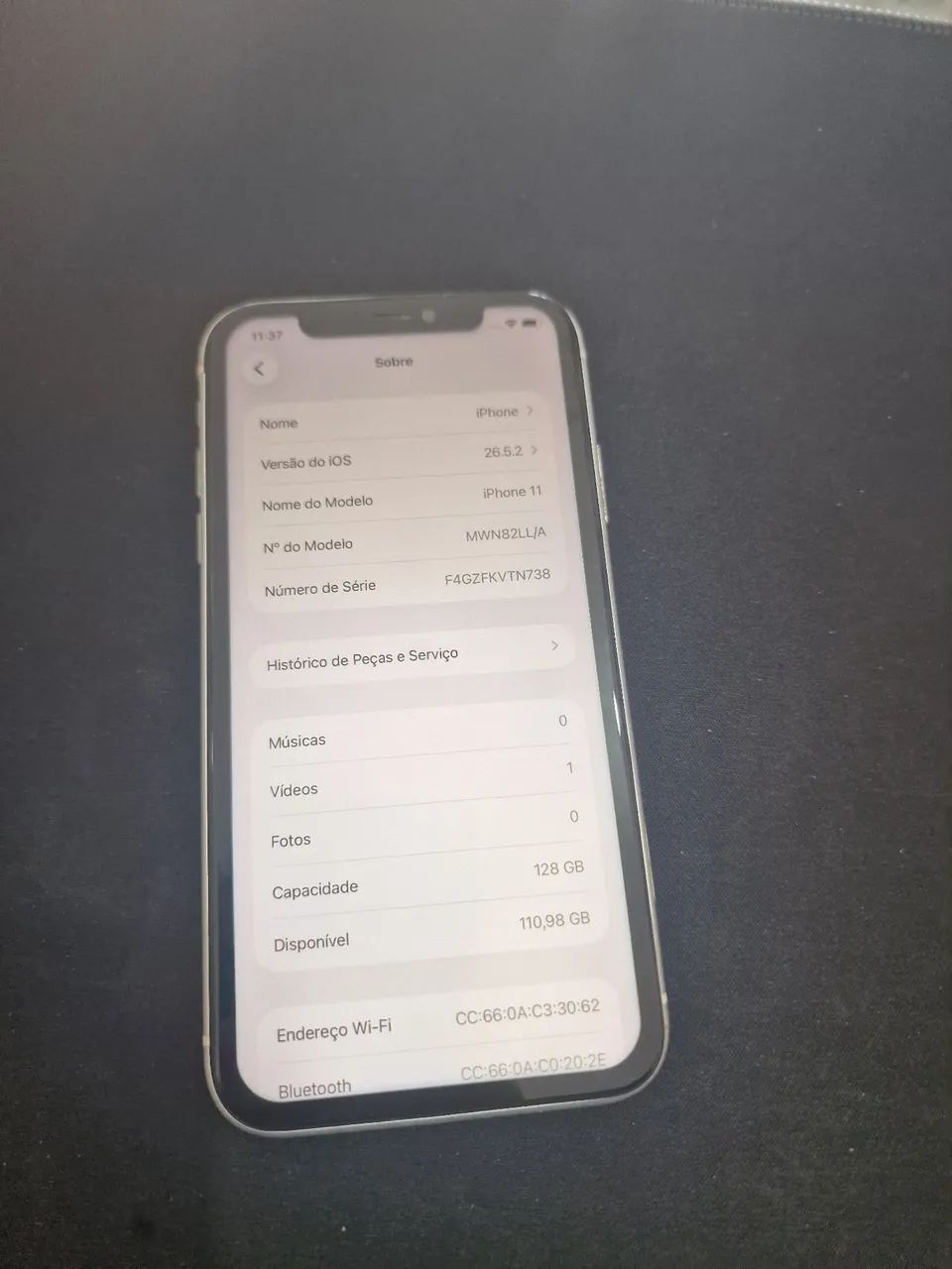 IPhone 11-128GB bateria 63% face ID ok  - Foto 3