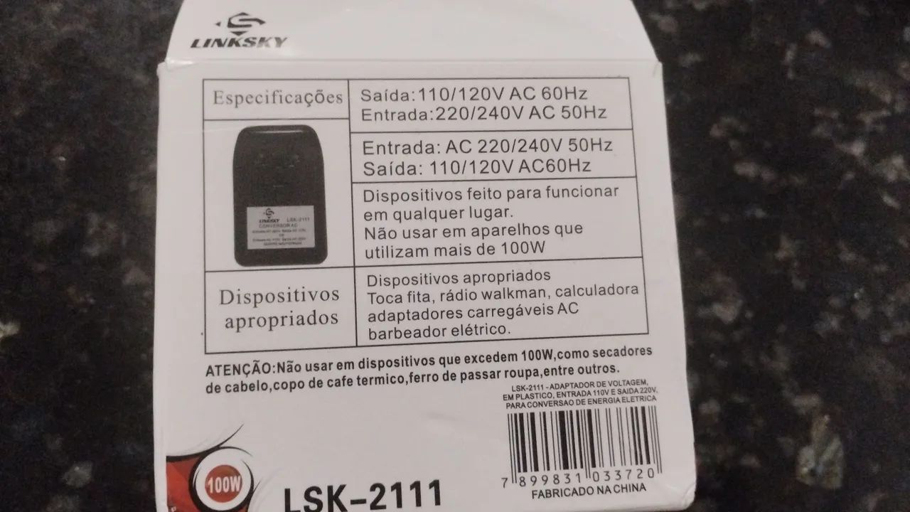 Convertor de voltagem  - Foto 3