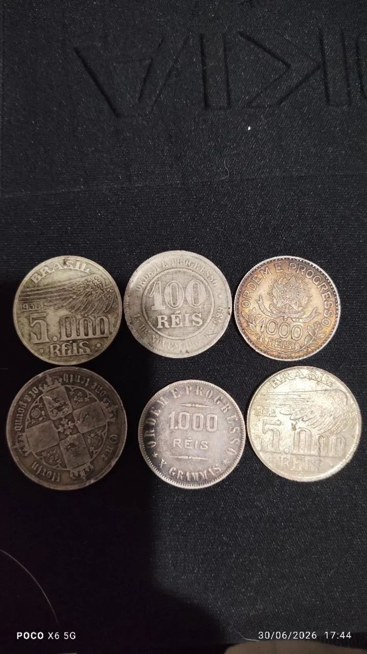Moedas antigas (Relíquias)
