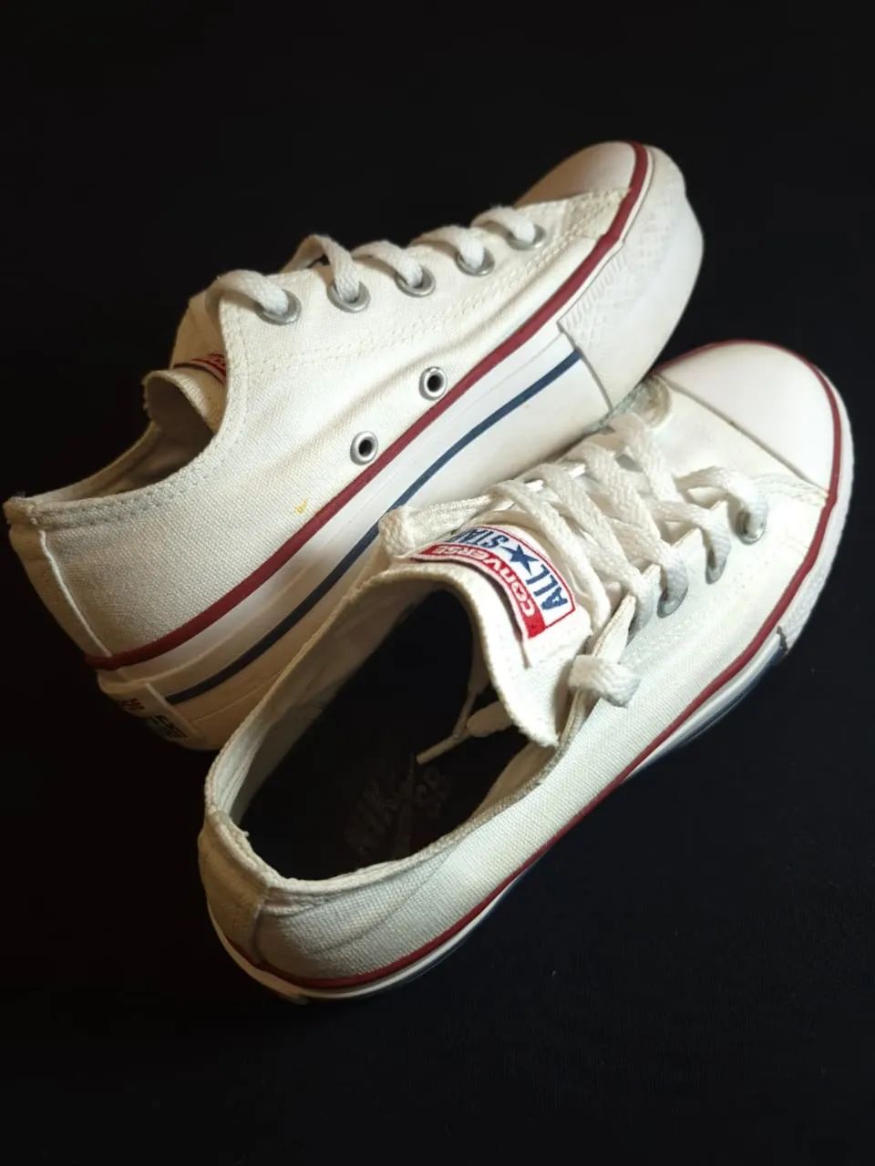 Tênis Converse All Star branco 33 - Foto 2