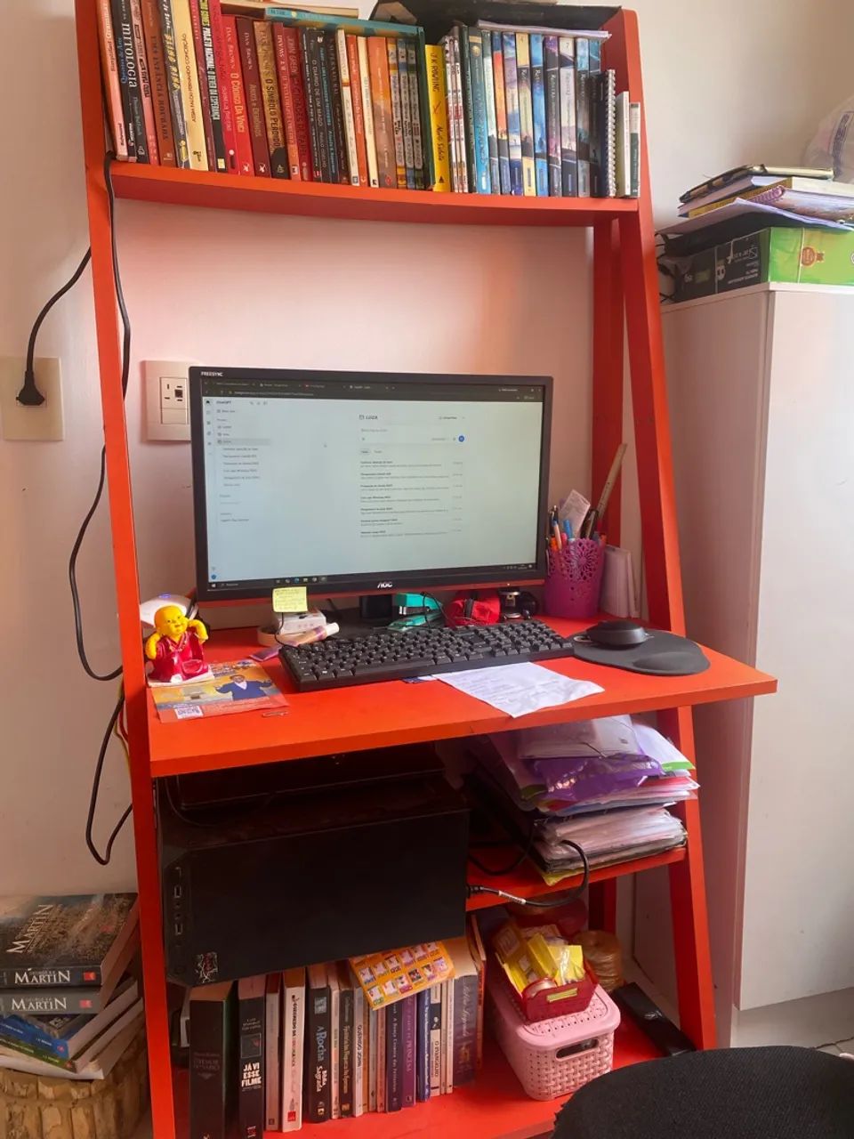 Cômoda vermelha - Foto 4