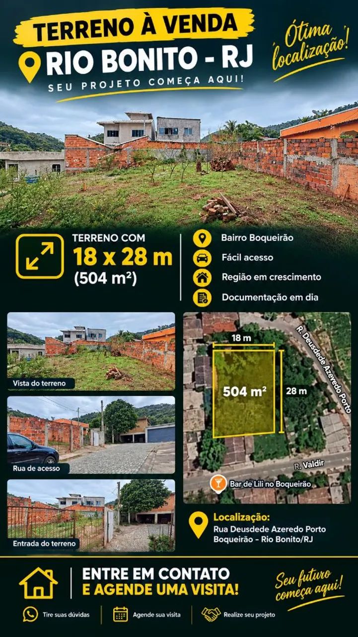 TERRENO EM RIO BONITO 