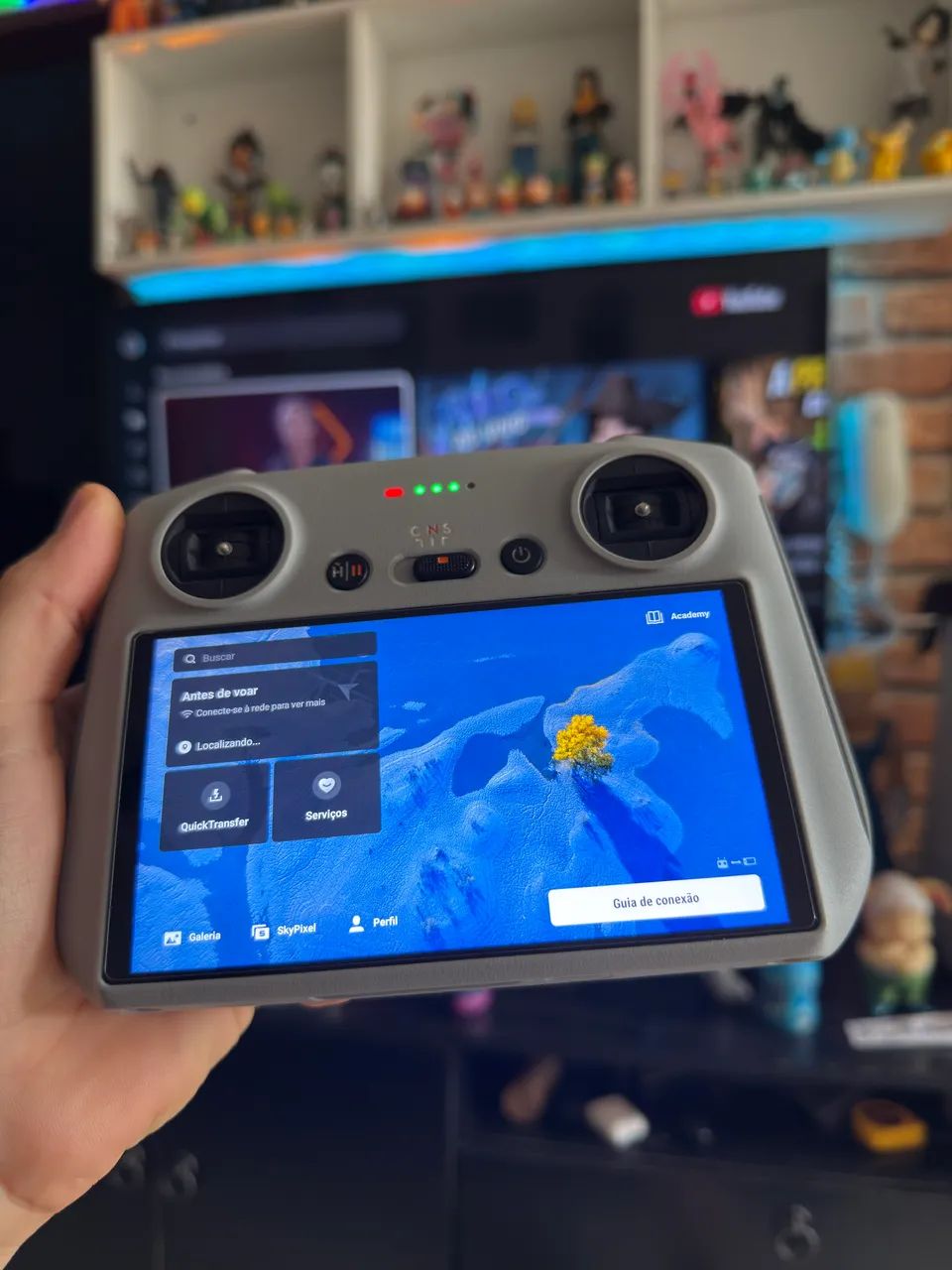 Controle dji com tela  - Foto 5