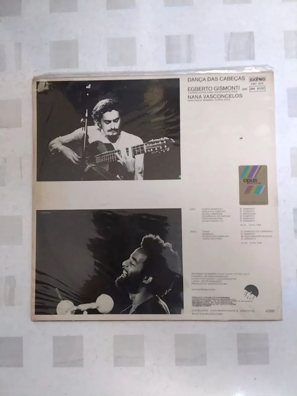 Lp vinil Egberto Gismonti  Dança das cabeças  - Foto 2