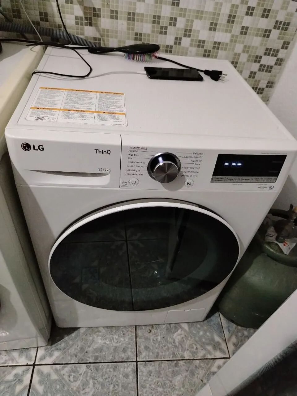 Máquina LG lava e seca 12 kg - Foto 5