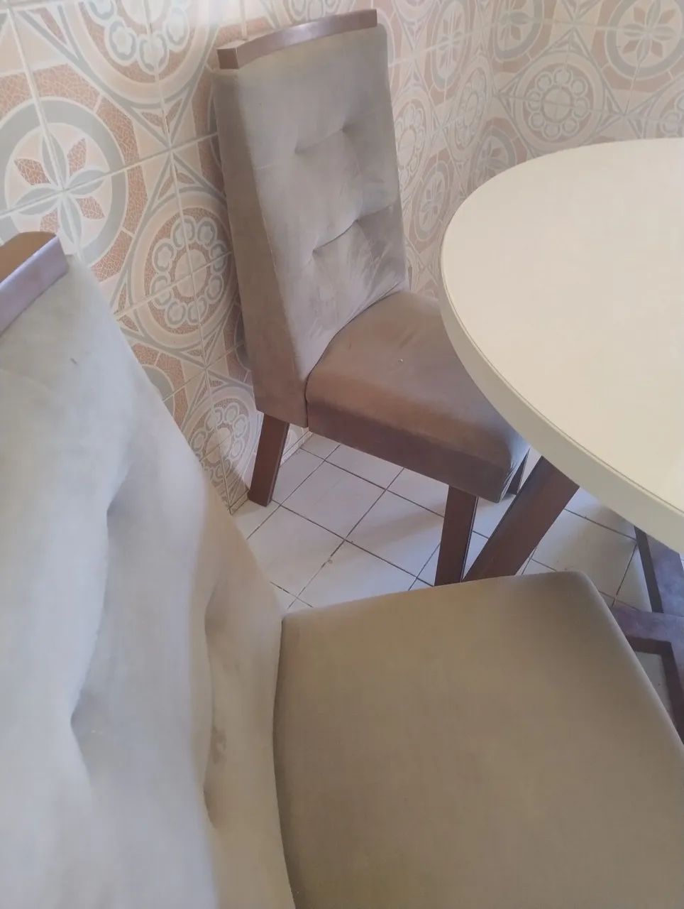 Mesa com tampo de vidro  - Foto 4