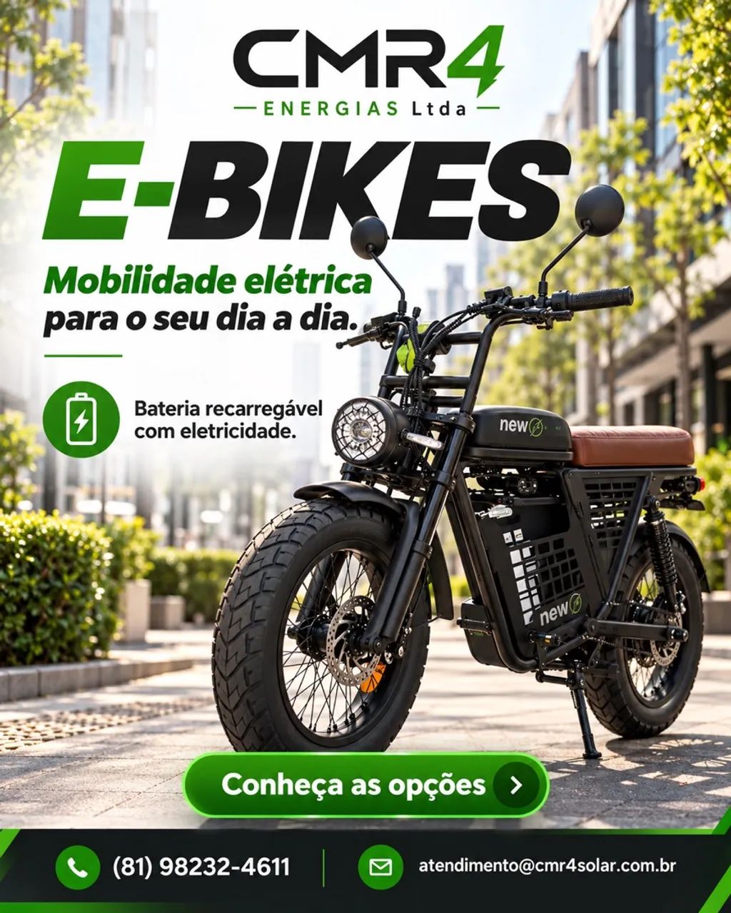 Bike elétrica e scooters