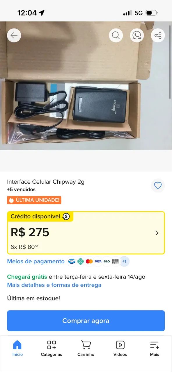 Interface celular chipway 2g - Foto 2