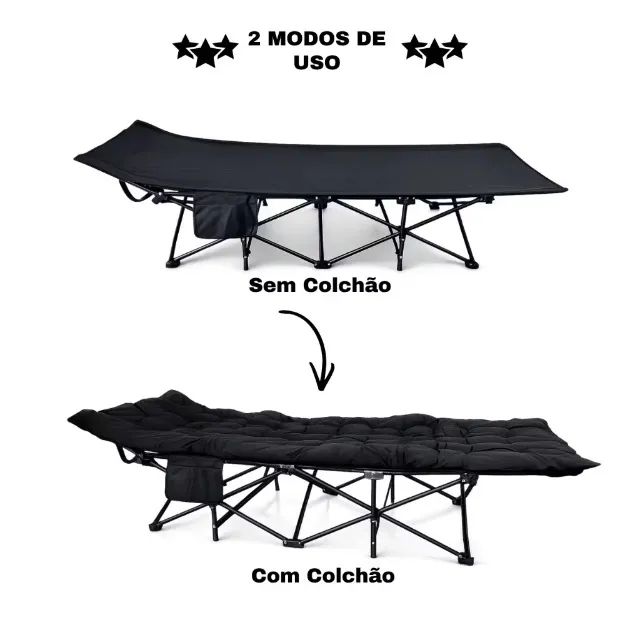 Cama portátil camping - Foto 3