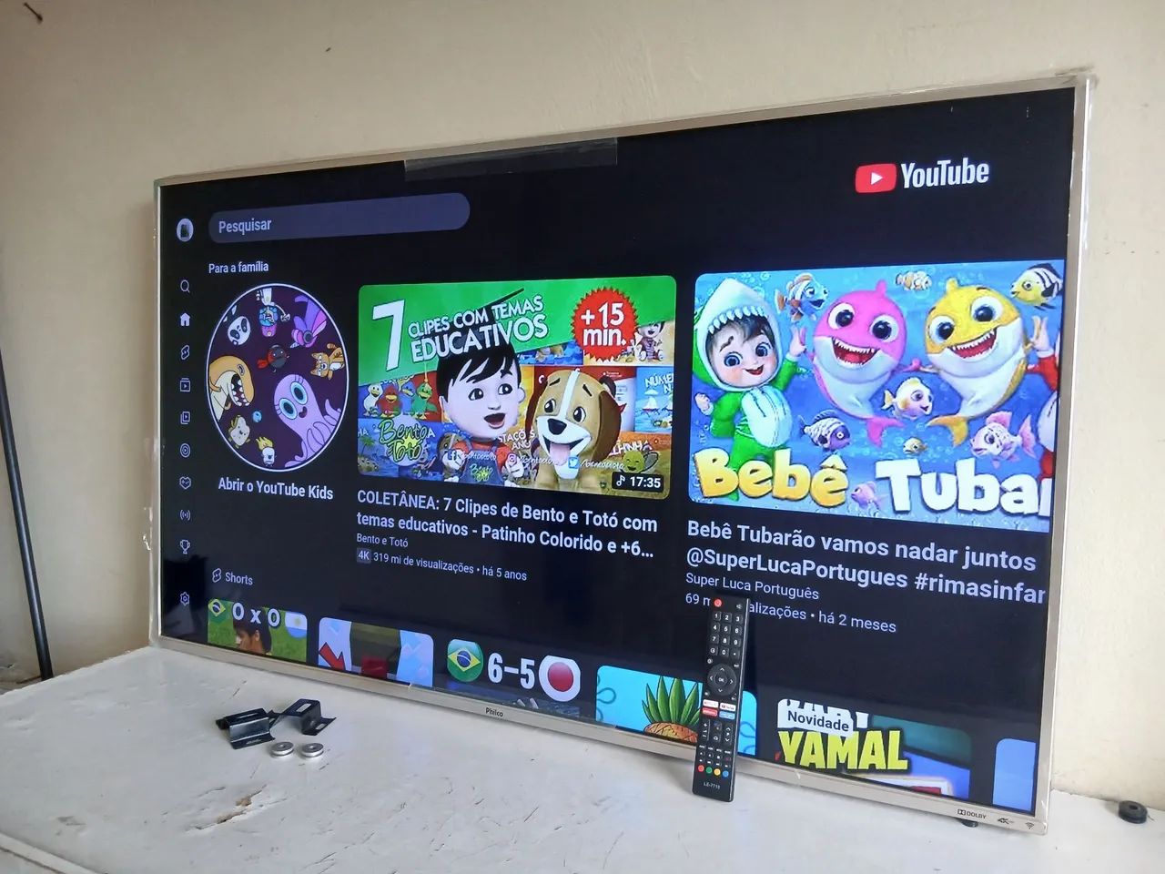SMART TV 55 4K BEM CONSERVADA  - Foto 3