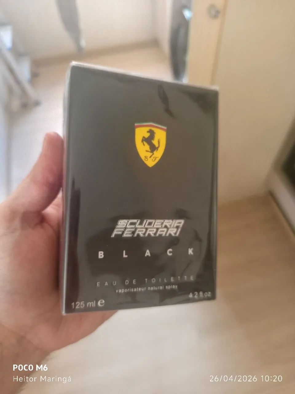 Ferrari Black perfume 