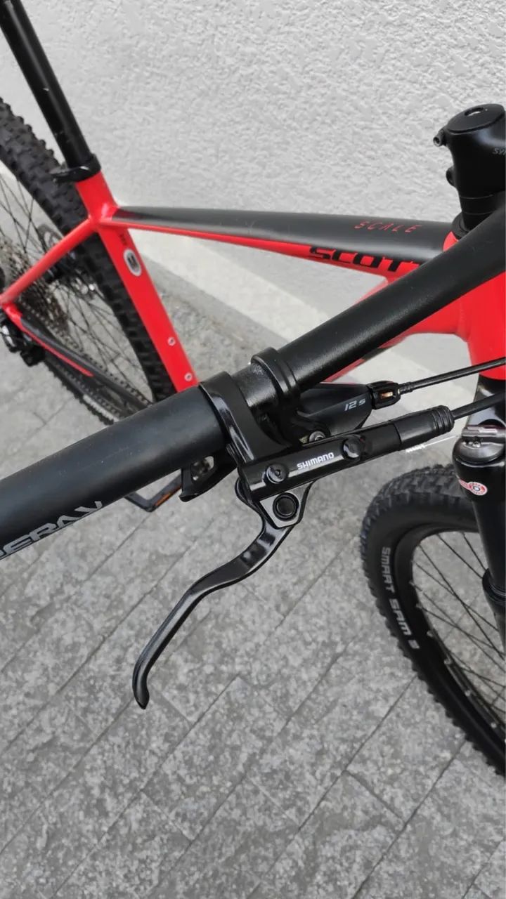 Bicicleta Scott Scale 980, de alumínio tamanho M - Foto 3