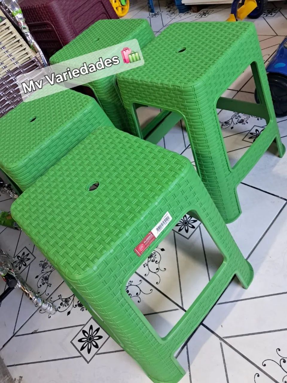 Kit com 4 banquetas  - Foto 5