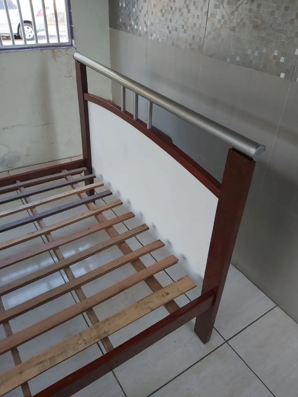 Cama casal de madeira - Foto 3