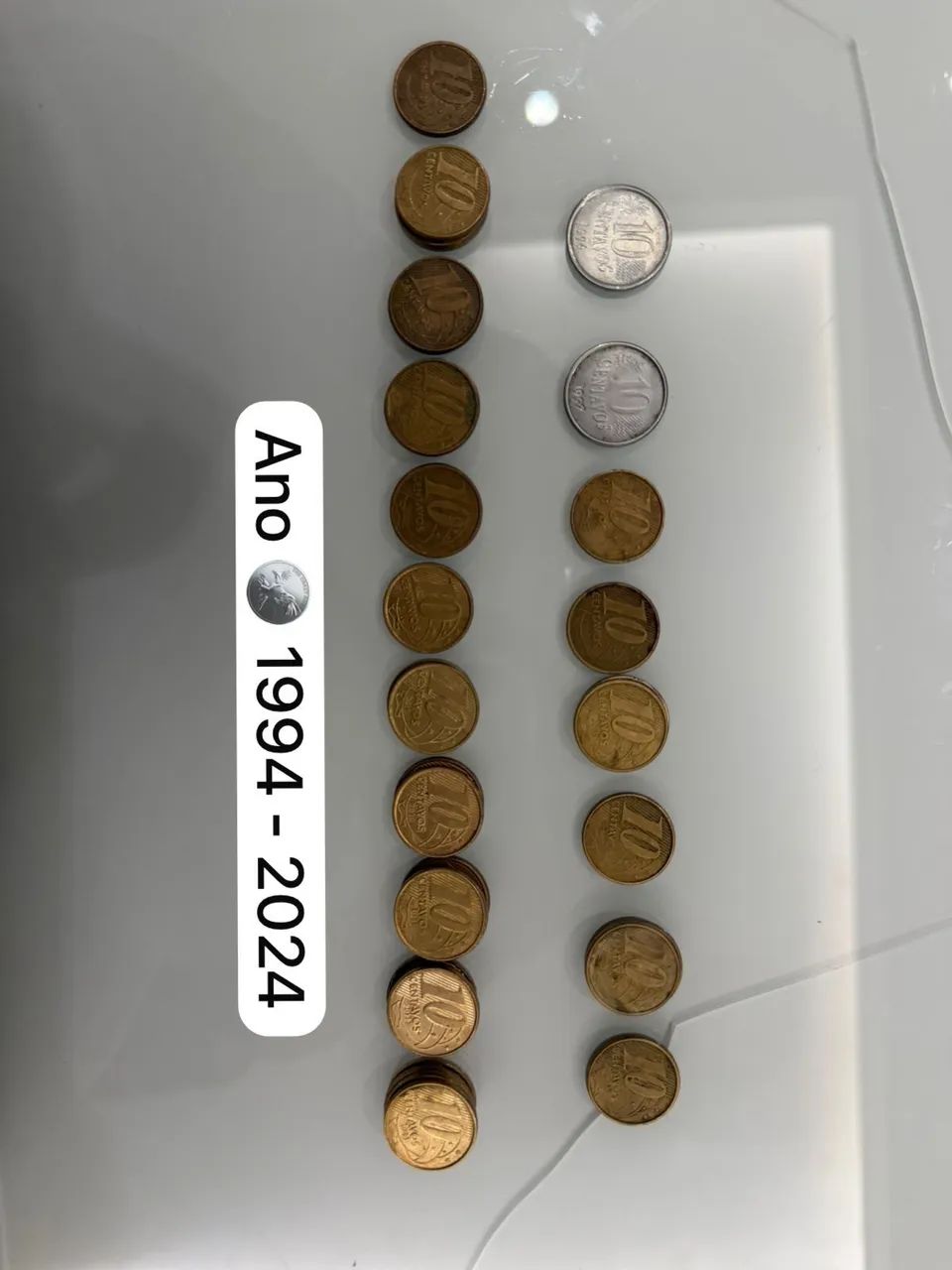 Moedas Antigas e novas - Foto 5