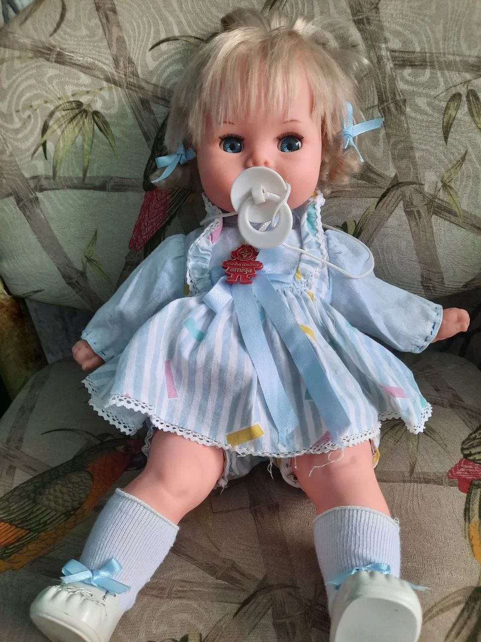 Boneca Bebê Chupetinha da Estrela 1990 - Foto 4
