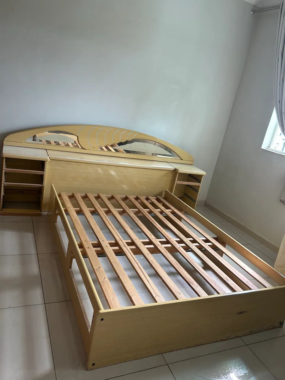 Cama casal baú 