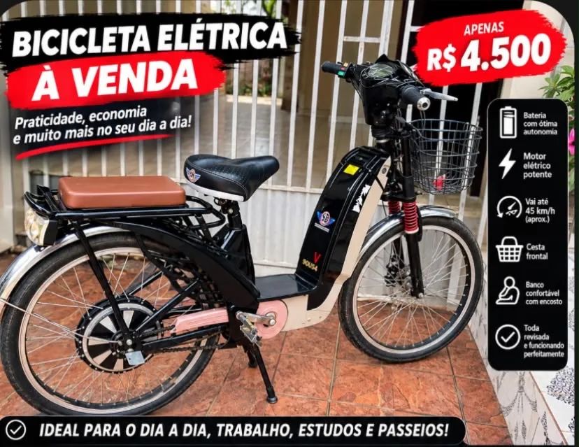 Bicicleta elétrica 