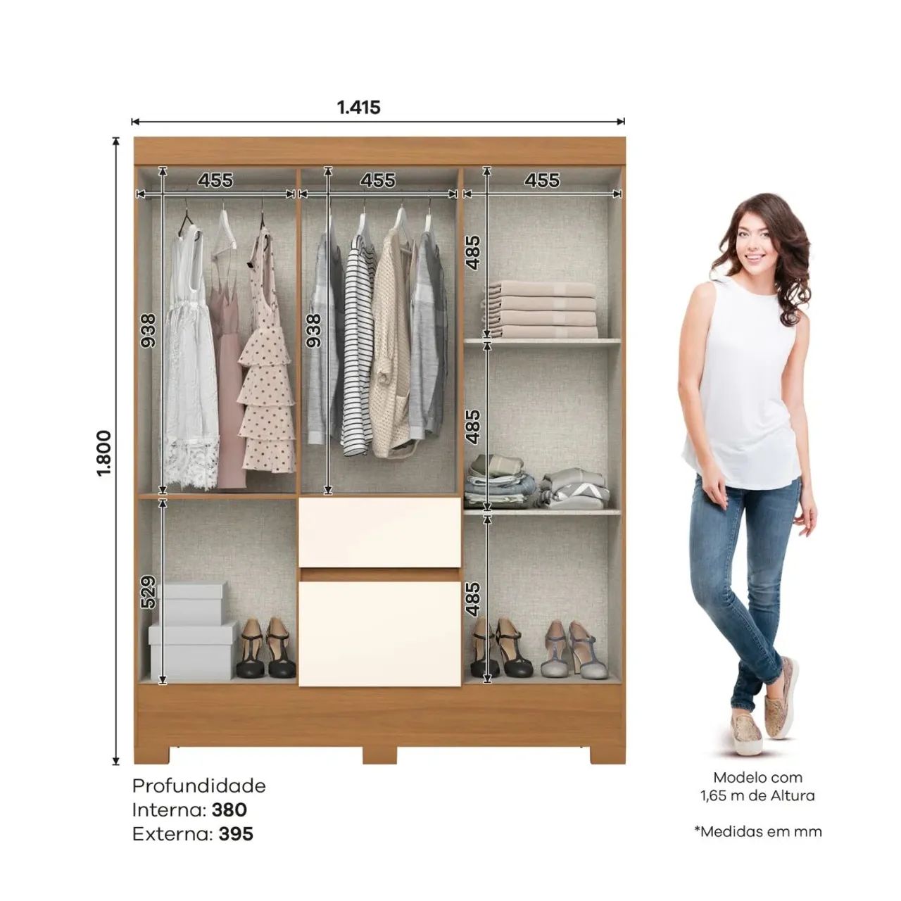 Guarda Roupas Briz - Foto 3