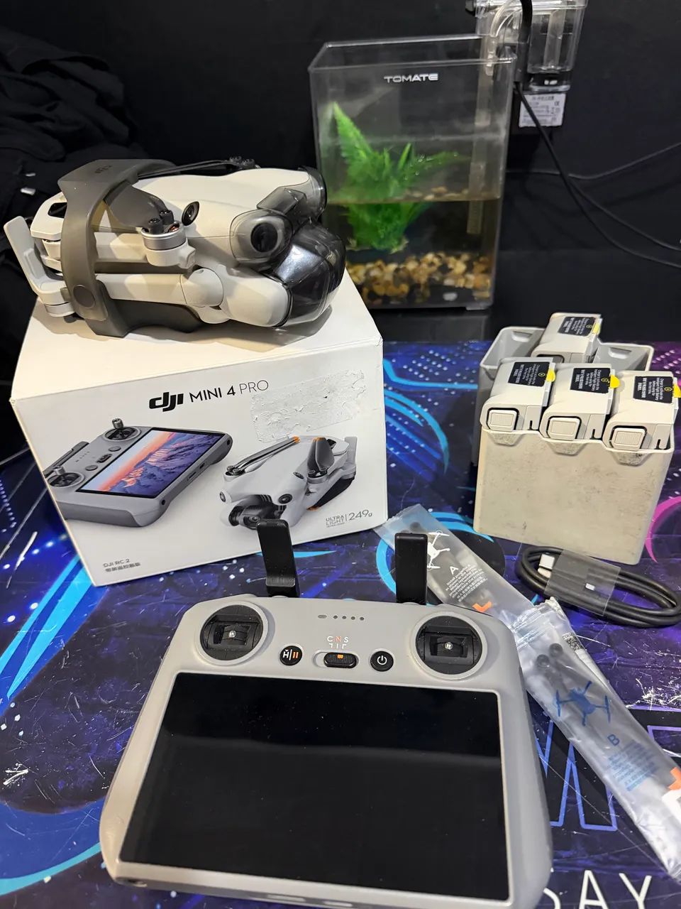 Drone mini 4 pro completo 