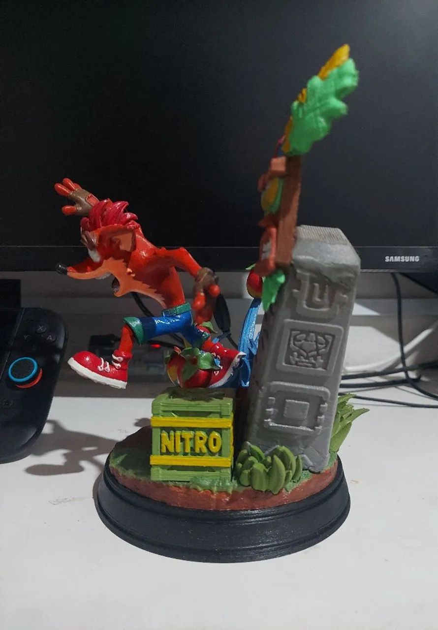 Vendo action figure do Crash Bandicoot - Foto 4