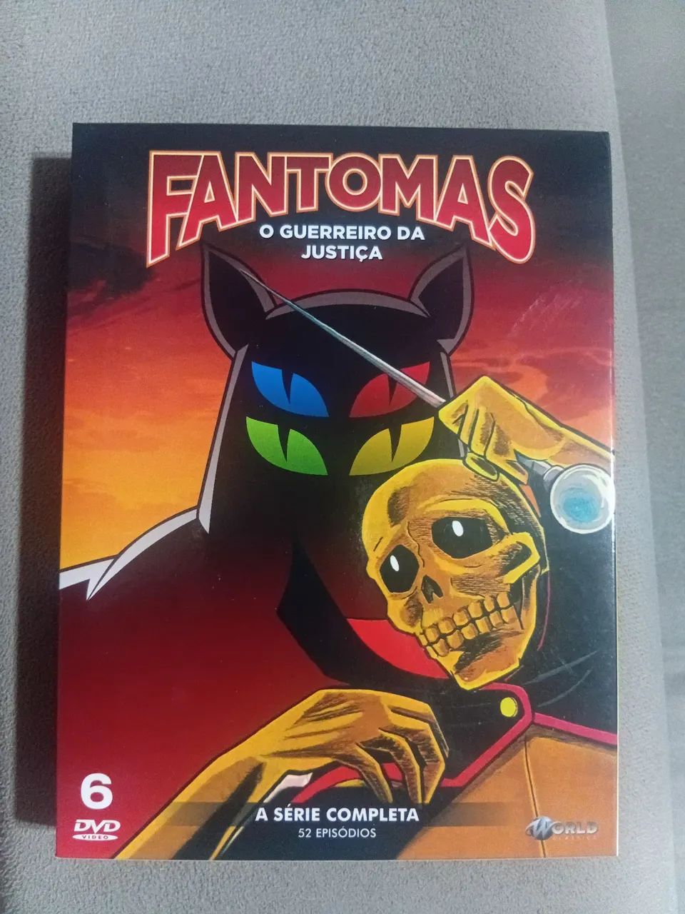 Dvd box fantomas raro 