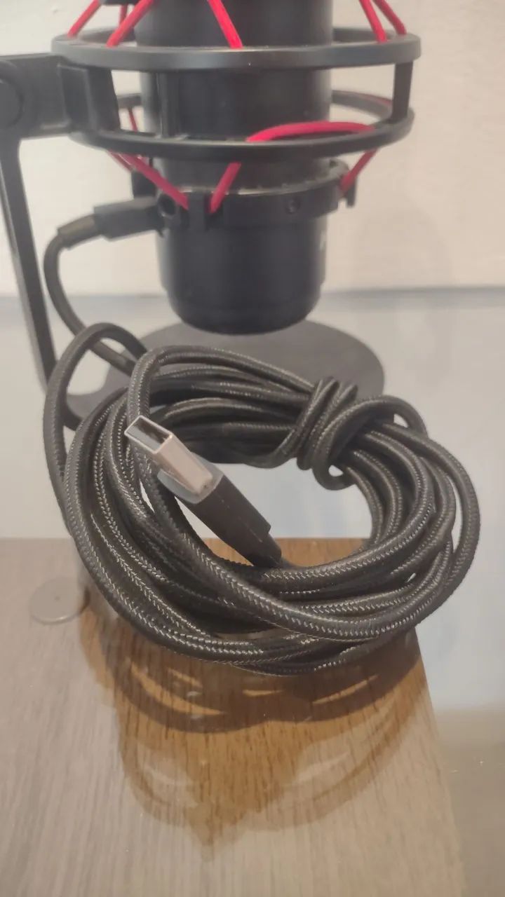 Microfone Condensador Gamer HyperX QuadCast - Foto 5