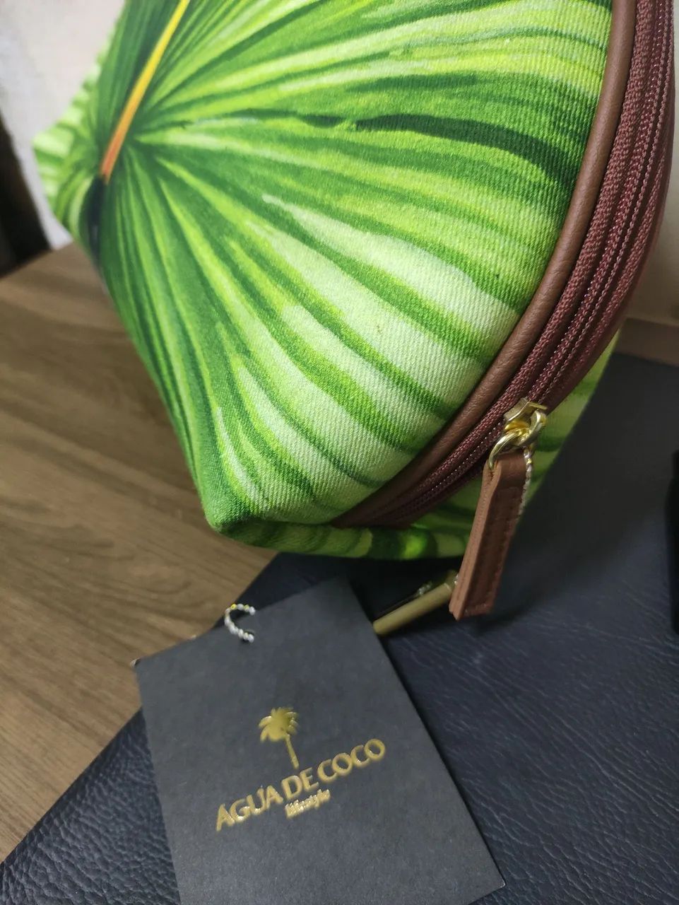 Bolsa Clutch Colagem Botânica - Foto 3