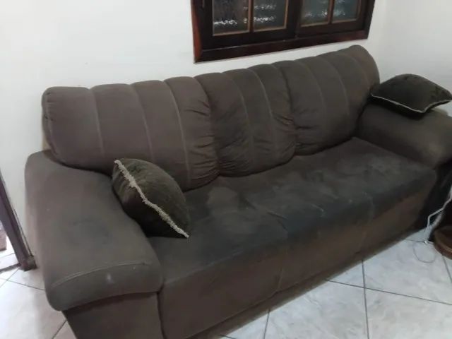 sofa jogo perfeito estado  - Foto 4
