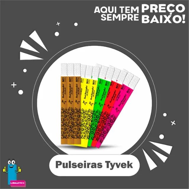 Pulseiras holográficas personalizadas que impressionam.
