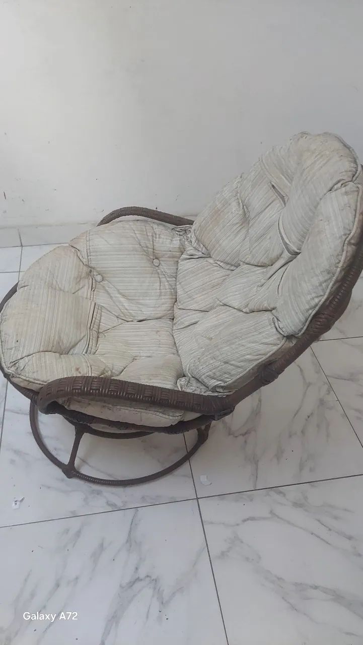  cadeira de balanço 300.reais - Foto 2