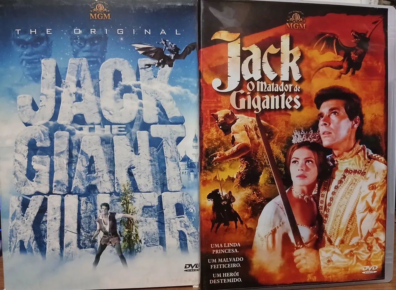 Dvd Jack - O matador de gigantes de 1962 (com luva)