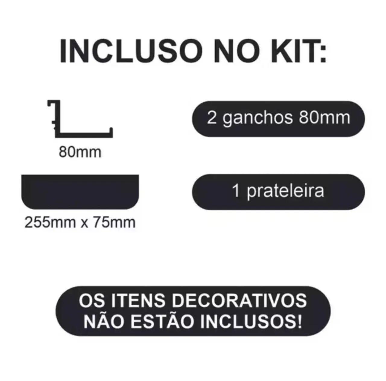 Pegboard MDF setup gamer Preto com branco Novo  - Foto 5
