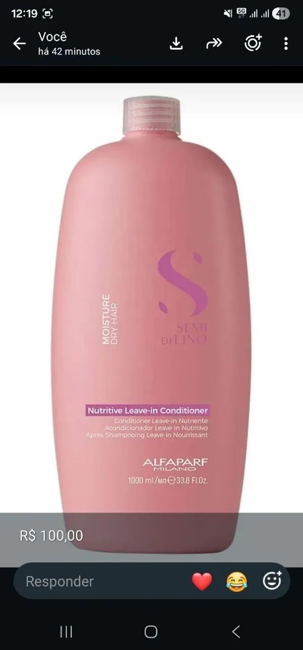 Vende produtos para cabelo