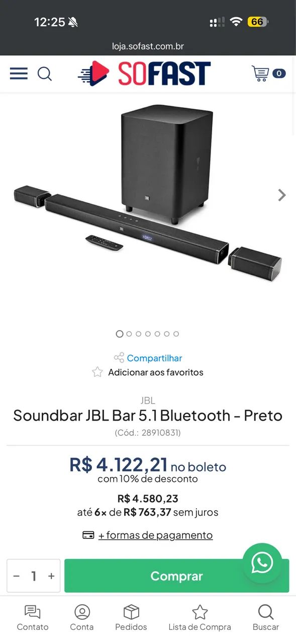 Soundbar JBL 5.1 - Foto 3