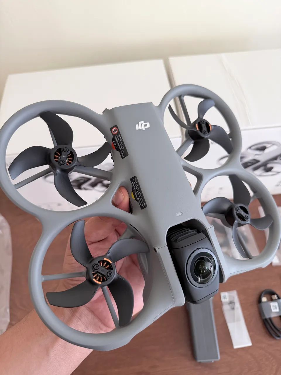SOMENTE O DRONE DJI AVATA 360 - NOVO  - Foto 4