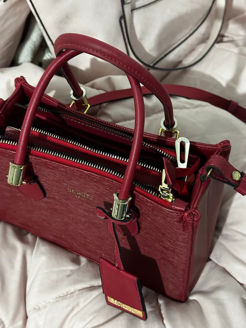 Bolsa vermelha  - Foto 4
