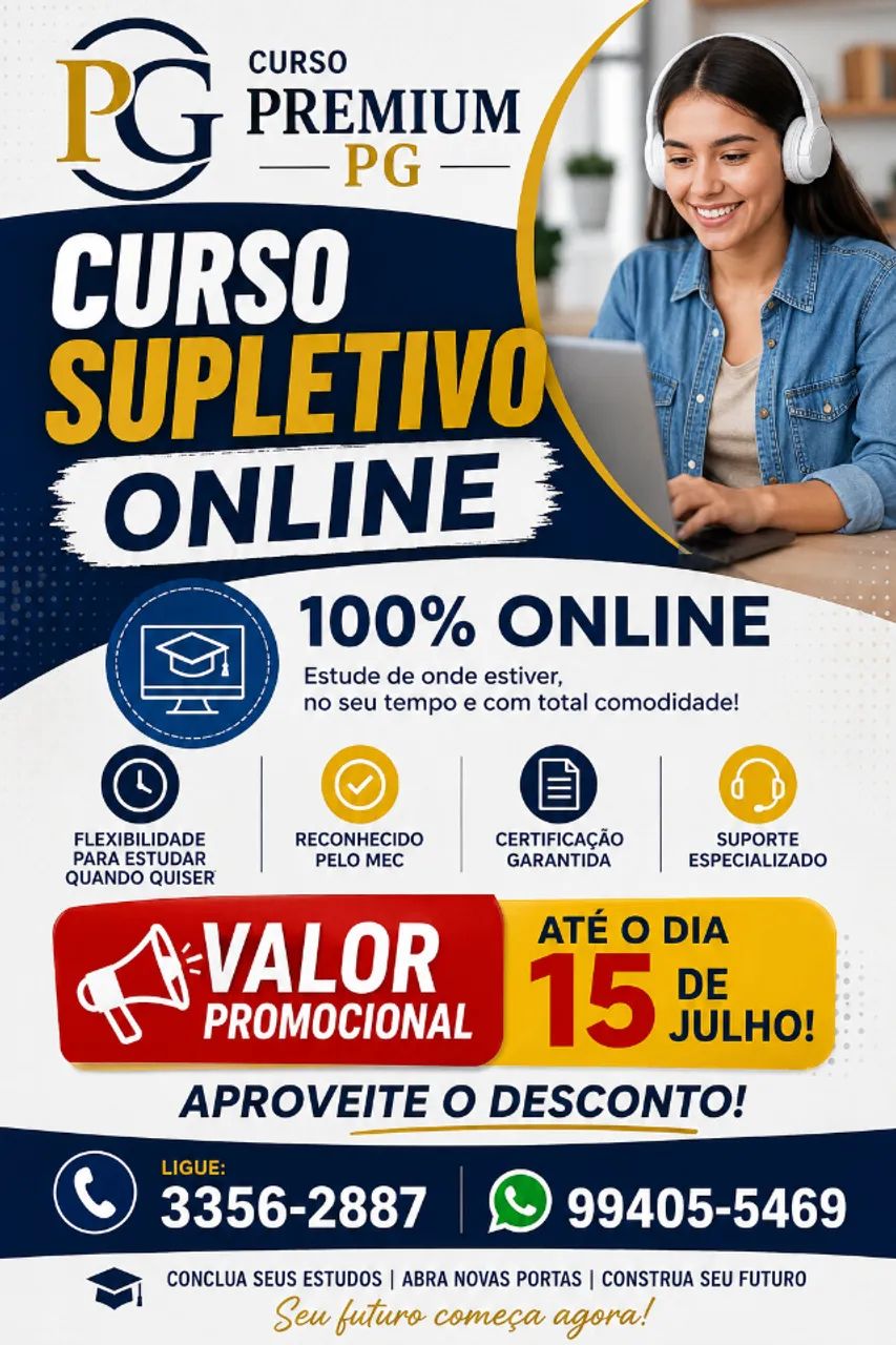 Curso Supletivo on LINE 
