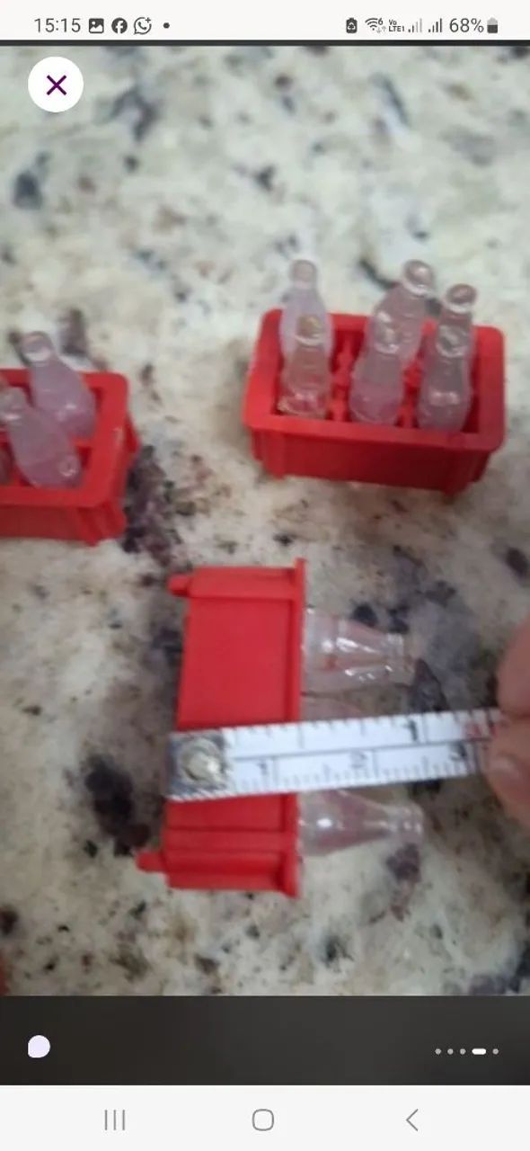 5 mini engradados de coca cola dos anos 80 - Foto 4