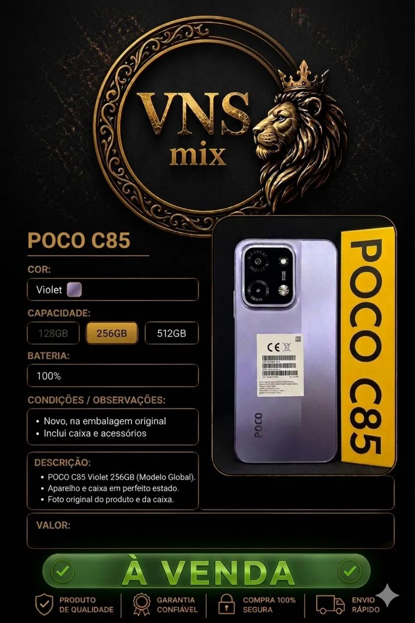 Poco c85 - Foto 3