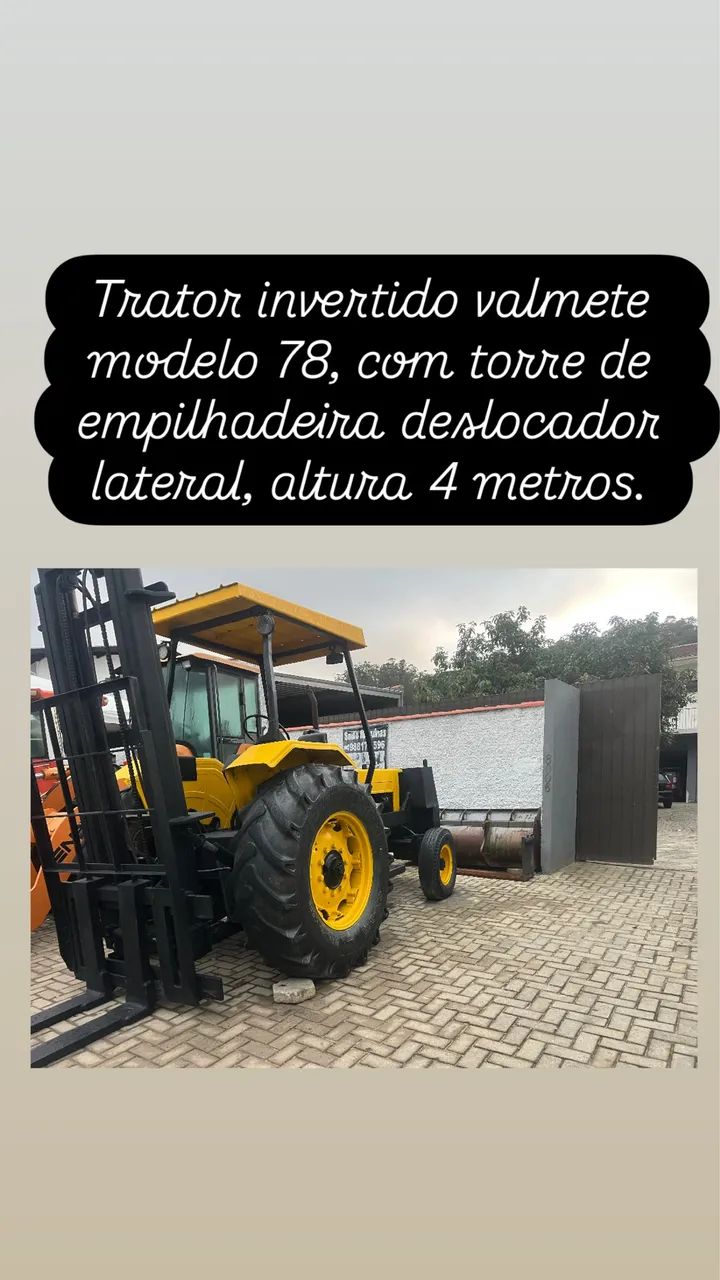 Trator invertido modelo  78 com deslocador - Foto 5