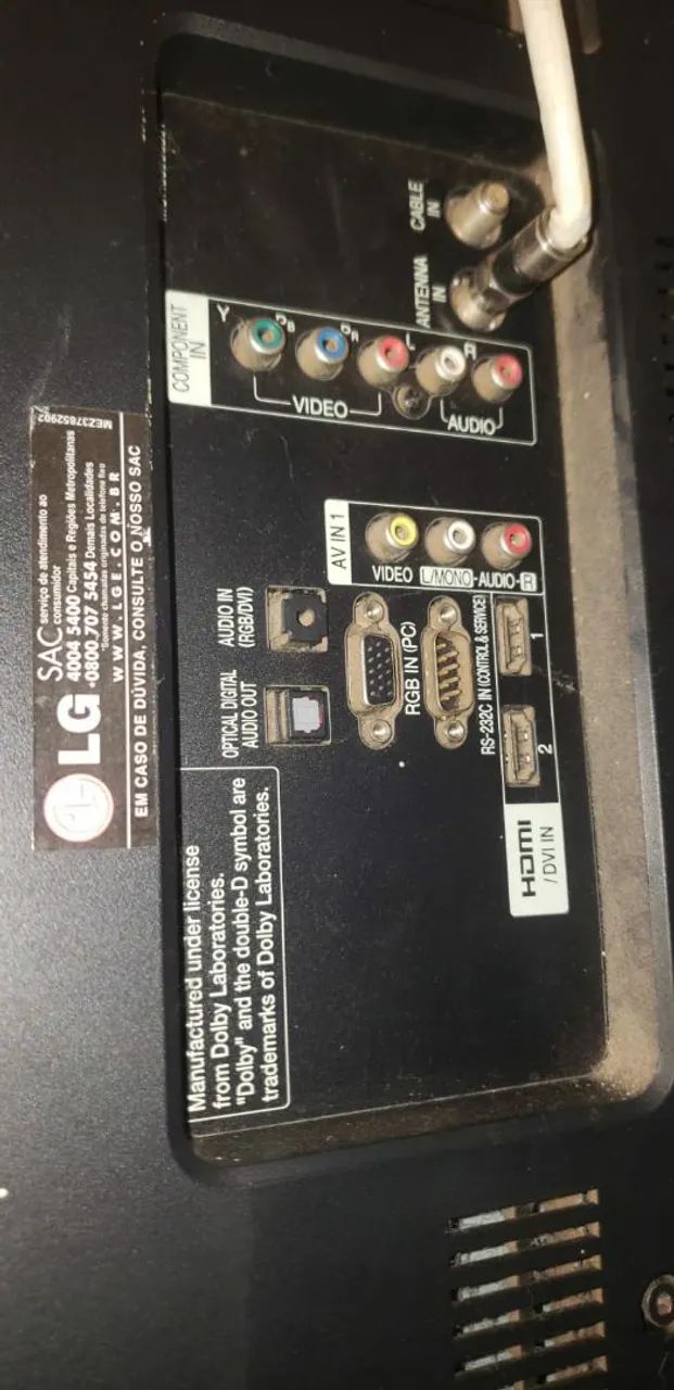 Vendo TV 32 Pol. Mod. LG LK450  - Foto 4