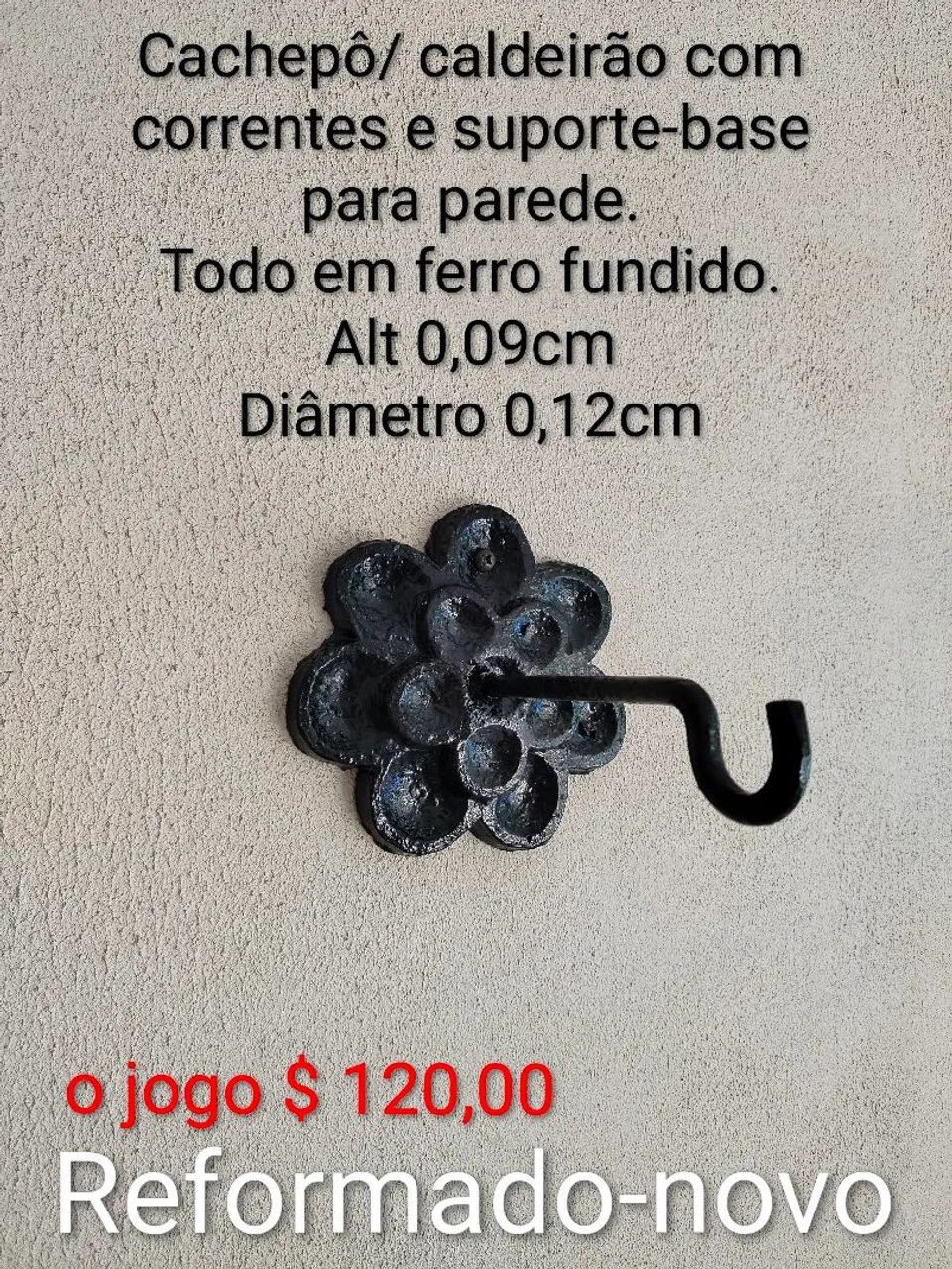 Cachepô caldeirão funcional e decorativo