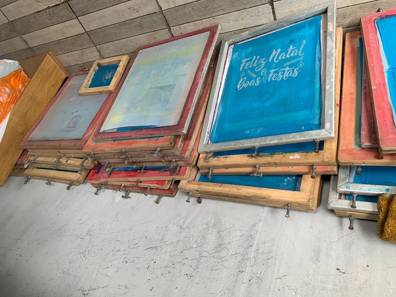 Telas para serigrafia 50x60cm 60fios - Foto 2