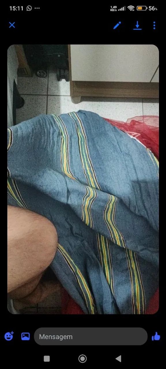 Rede + mosquiteiro+ cordas - Foto 3