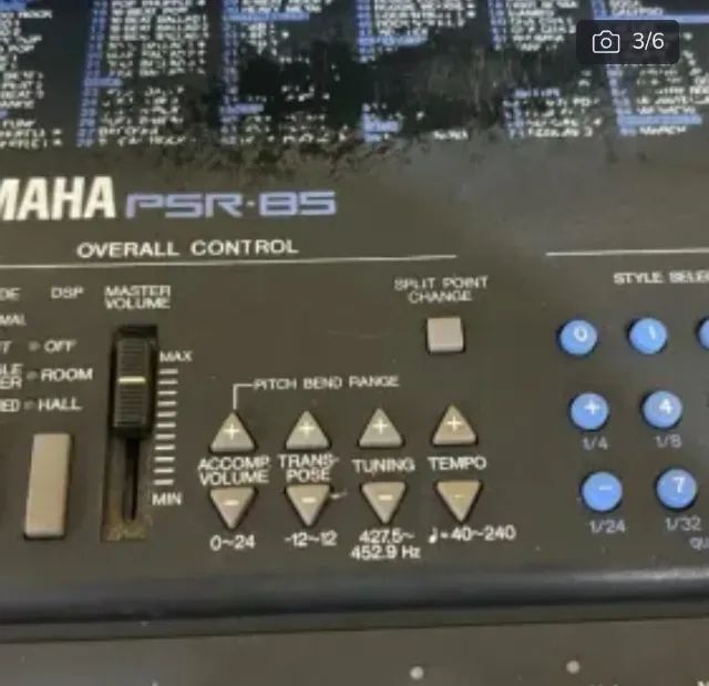 TECLADO ELETRÔNICO YAMAHA PSR-85 - Foto 3