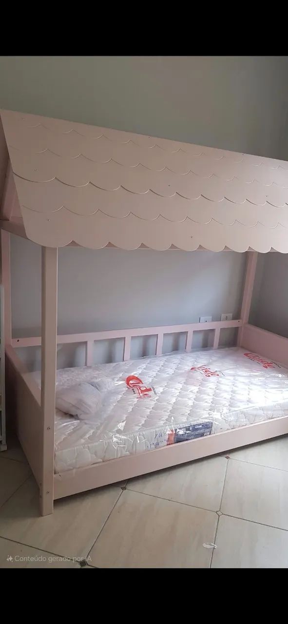 Cama casinha infantil - Foto 2